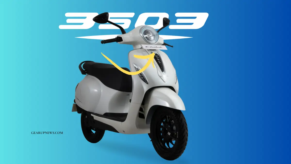 New Bajaj Chetak 3503