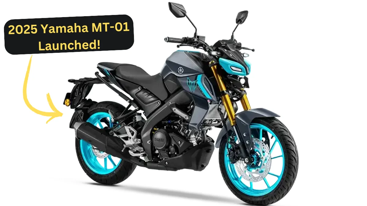 2025 Yamaha MT-01 Launched