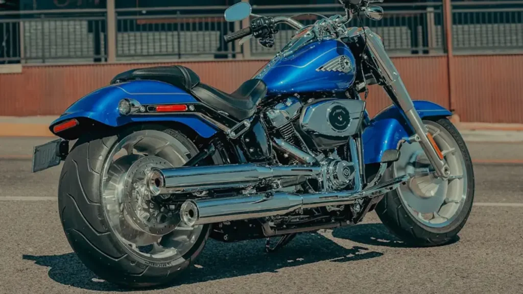 DETALIS harley-davidson fat boy gray ghost