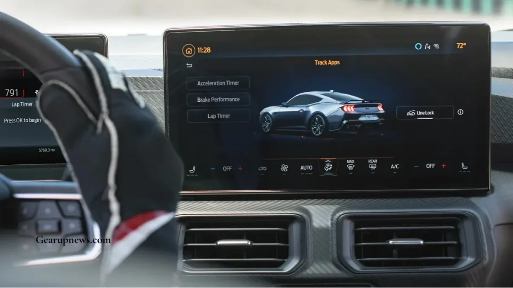 Interior of 2025 Ford Mustang GTD