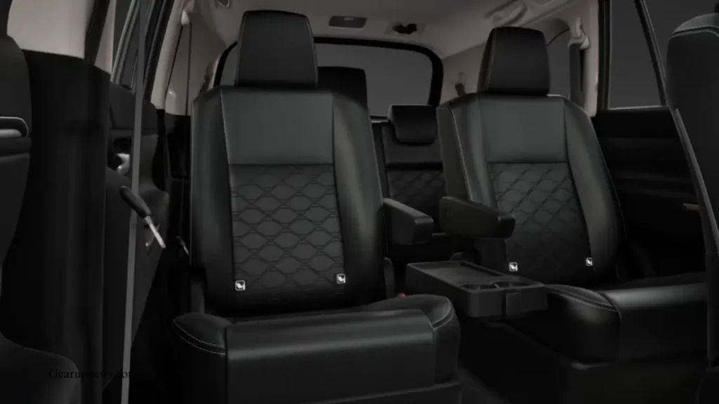 interior design of Maruti Suzuki Invicto