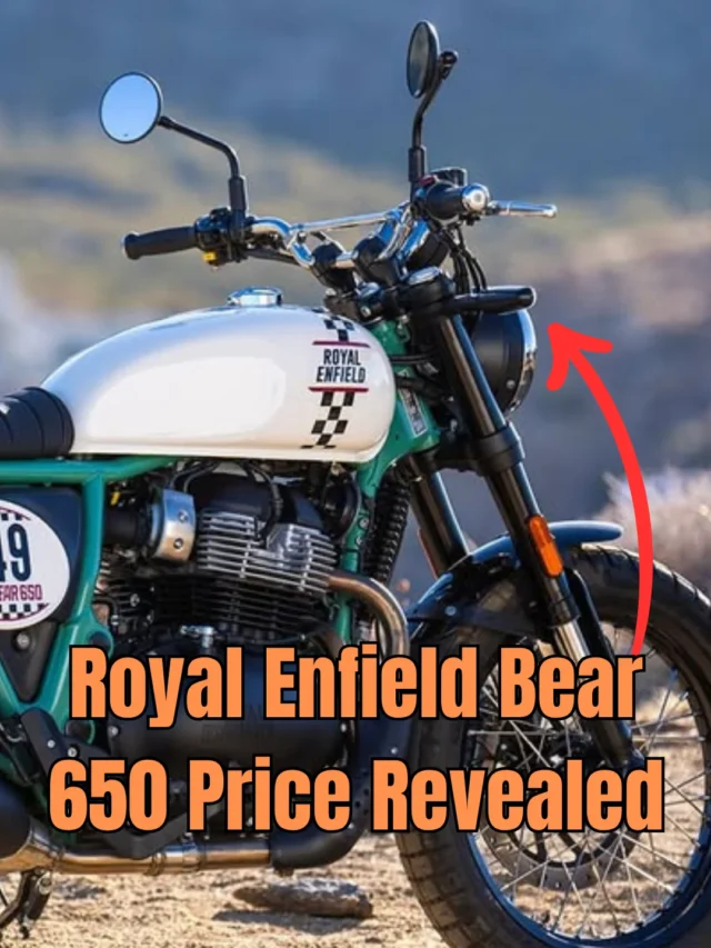 Royal Enfield Bear 650 Price Out – Check EMI Plans & Booking Info!