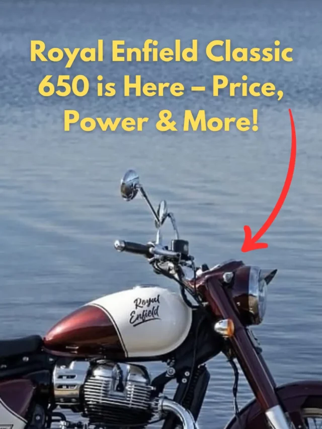 Royal Enfield Classic 650 Launched in India – Full Specs, Pricing & Mileage Breakdown