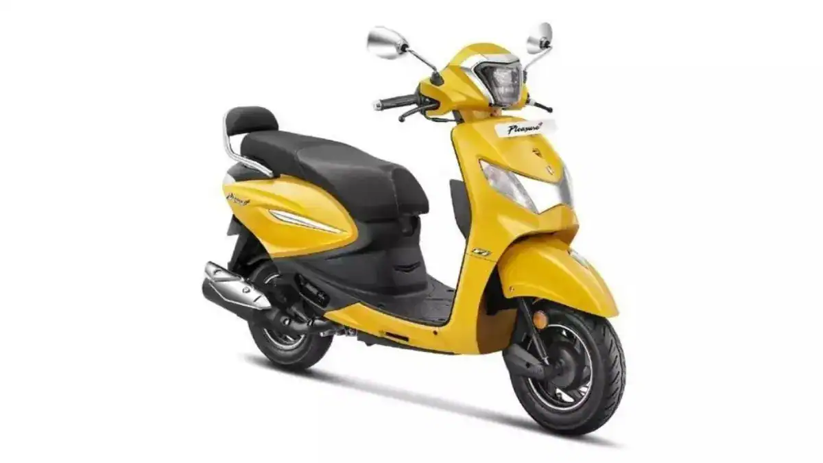 Hero Pleasure Plus scooter available at EMI starting ₹2,581 per month – stylish and budget-friendly two-wheeler for daily use
