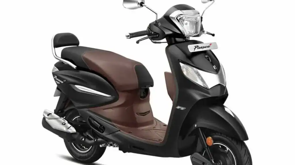 Hero Pleasure Plus scooter with EMI offer starting at ₹2,581 per month – Stylish and budget-friendly scooter for daily commute.