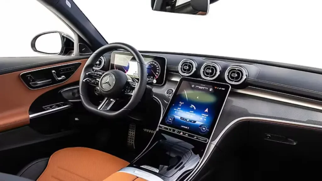 Mercedes-Benz C-Class front view luxury sedan in India