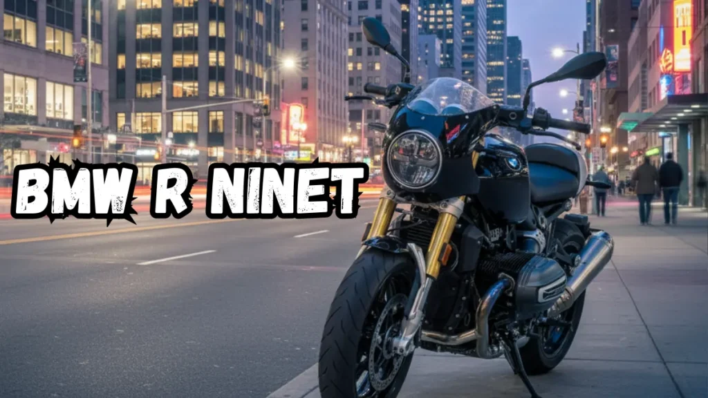 BMW R nineT 1170cc bike with retro style and powerful performance