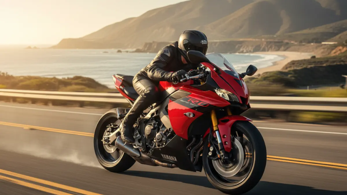 Yamaha YZF-R7 sports bike – aggressive design with twin headlights and powerful engine built for speed