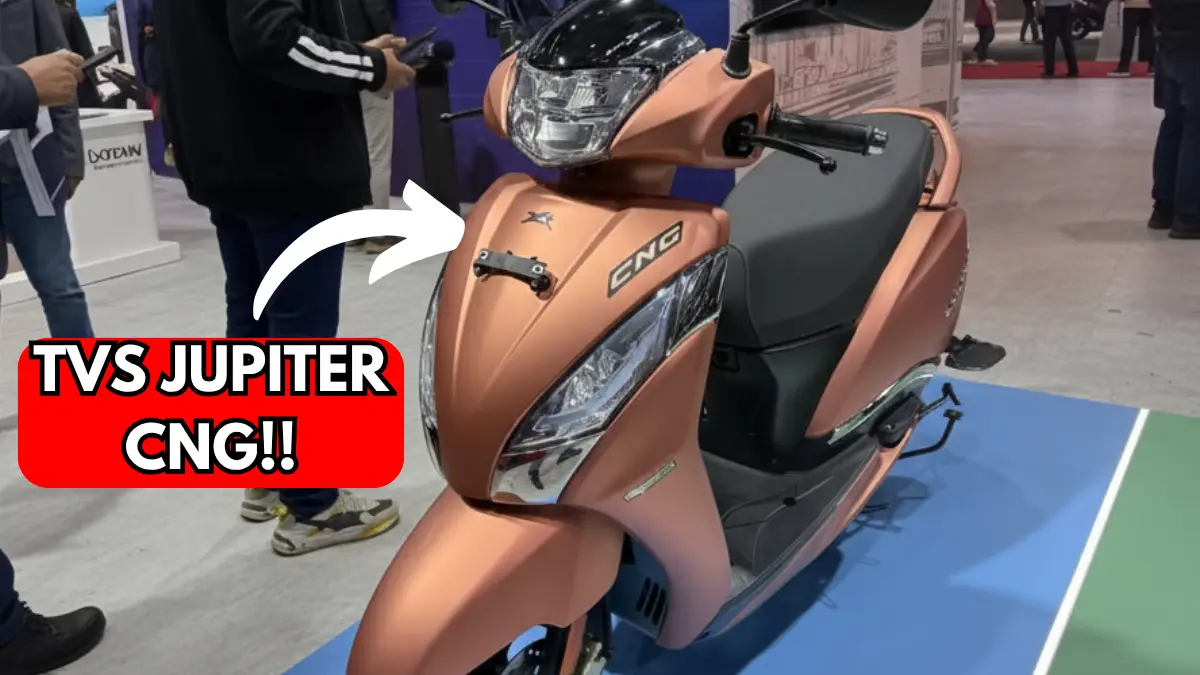 Tvs Jupiter CNG launching soon